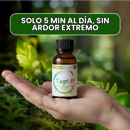 TagOFF® 3 en 1 — Fórmula PRO Dermatológica Para Carnosidades