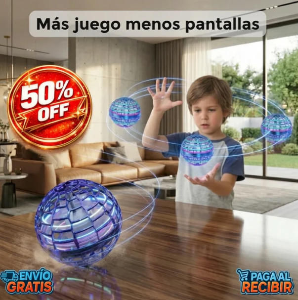 🌐AeroFly®  La Esfera Voladora Inteligente🌈(Especial dÍa del niño)