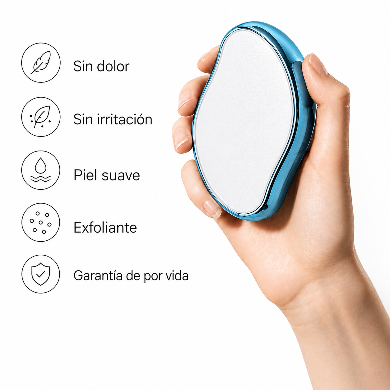 Depiladora de Cristal 2X1