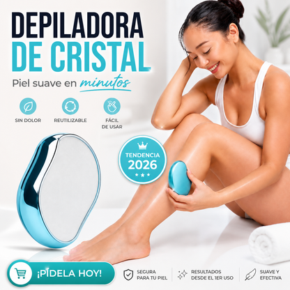 Depiladora de Cristal - Lleva 1 + 1 Gratis
