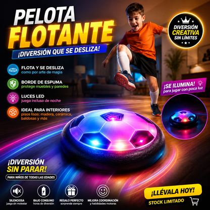 Hover Ball® ⚽ Pelota De Futbol Flotante 🌈
