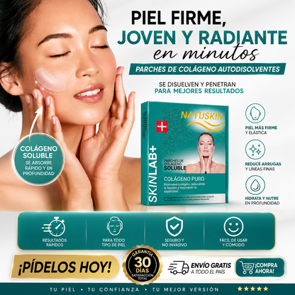 Parches de Colágeno Natuskin ✨Colágeno que hidrata y cuida tu Piel