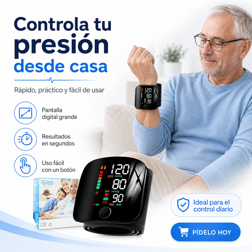 Monitor de presión digital con voz para información de resultado👨‍⚕️