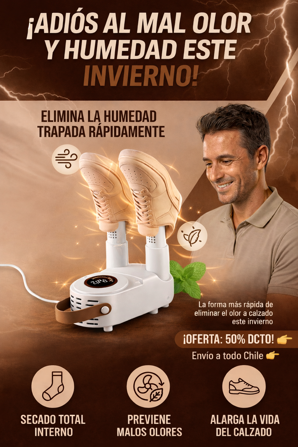Secador De Zapatos Electrico® (Promo 2x1)