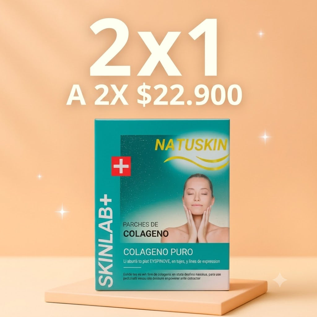 Parches de Colágeno Natuskin ✨Colágeno que hidrata y cuida tu Piel