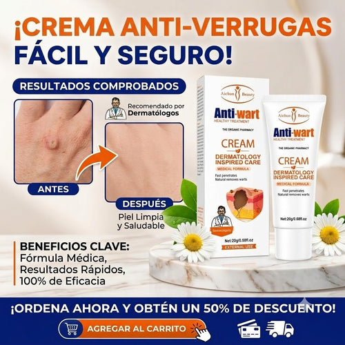 CREMA ANTIVERRUGAS